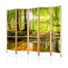 Room Divider Screen Forest Lake II - landscape of forest and water in the glow of sunlight 95661 additionalThumb 5