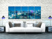 Canvas Print Tokyo by Night (5-piece) - Bustling Night Cityscape 98561 additionalThumb 3