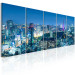 Canvas Print Tokyo by Night (5-piece) - Bustling Night Cityscape 98561 additionalThumb 2