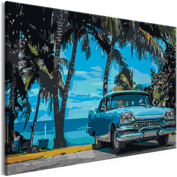 Paint by Number Kit Car under Palm Trees 114171 additionalImage 5