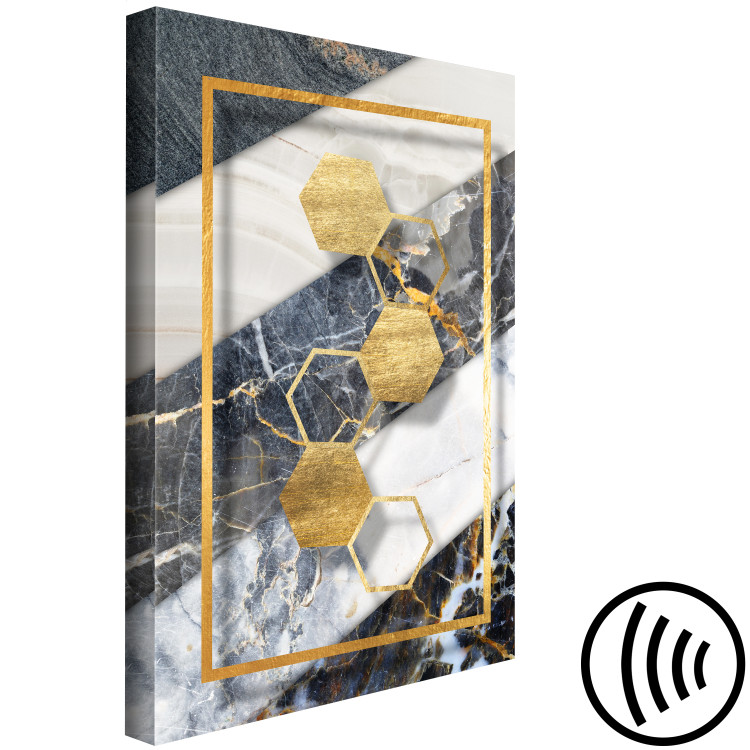 Canvas Print Geometric Chain (1 Part) Vertical 114271 additionalImage 6