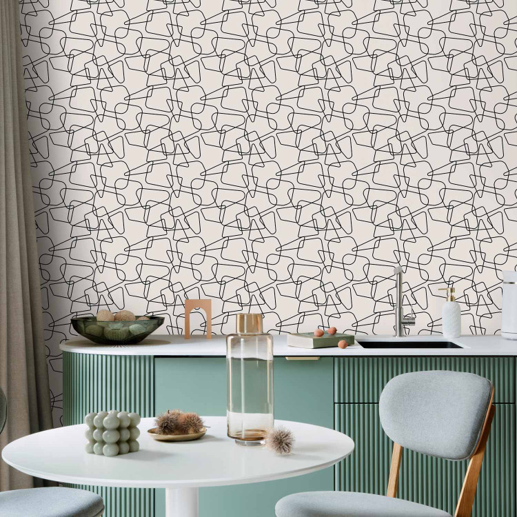 Modern Wallpaper Rounded Geometry 114671 additionalImage 8