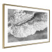 Wall Poster Tide - black and white beach and sea landscape seen from a bird's eye view 115171 additionalThumb 8