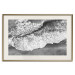 Wall Poster Tide - black and white beach and sea landscape seen from a bird's eye view 115171 additionalThumb 19