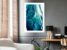 Poster Ocean's Threat - abstraction with water in various shades of blue 117571 additionalThumb 3