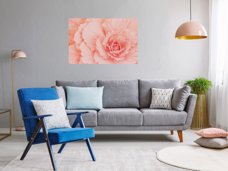 Poster Artistry of Delicacy - unique composition with pink flower petals 117771 additionalImage 16