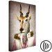 Canvas Art Print Human Antelope - a fancy portrait of an animal in human clothes 117871 additionalThumb 6