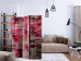 Folding Screen Abstract Wood - wooden boards with abstract painting 122971 additionalThumb 4