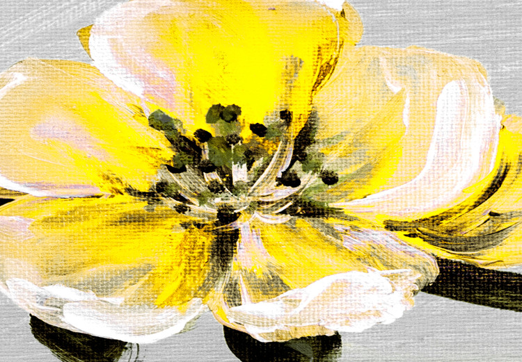 Canvas Art Print Lightness of Light (1 Part) Wide Yellow 123371 additionalImage 5