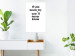 Poster If you never try you'll never know - English inscription on white background 123971 additionalThumb 23