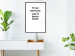 Poster If you never try you'll never know - English inscription on white background 123971 additionalThumb 6