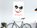 Wall Poster Why so Serious? - English text under an abstract face 125371 additionalThumb 17