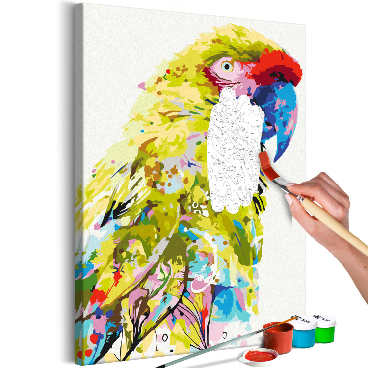 Paint by Number Kit Tropical Parrot 127971 additionalImage 3