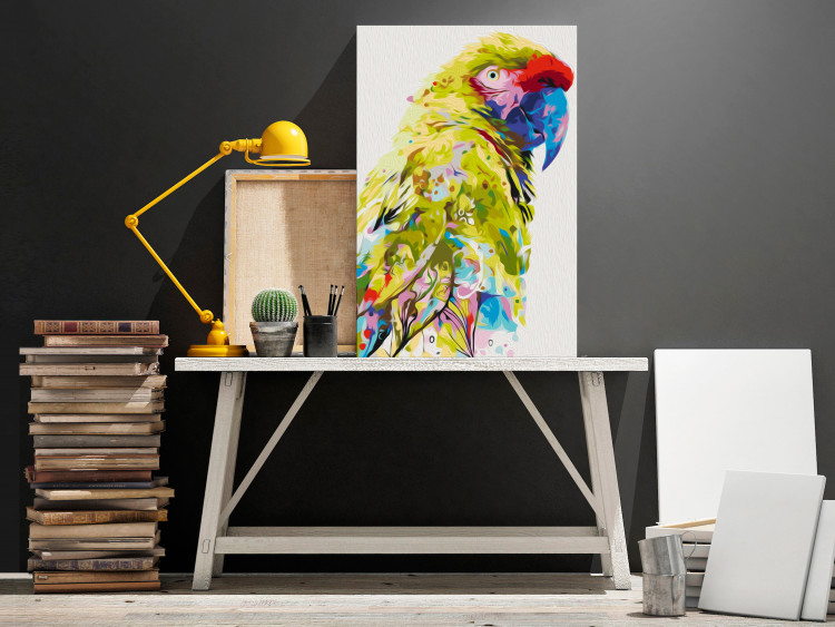 Paint by Number Kit Tropical Parrot 127971 additionalImage 2