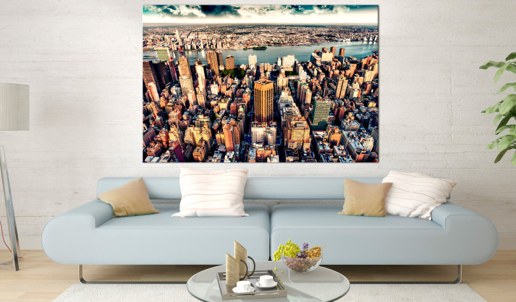 Large canvas print Panorama of New York [Large Format] 128671 additionalImage 5