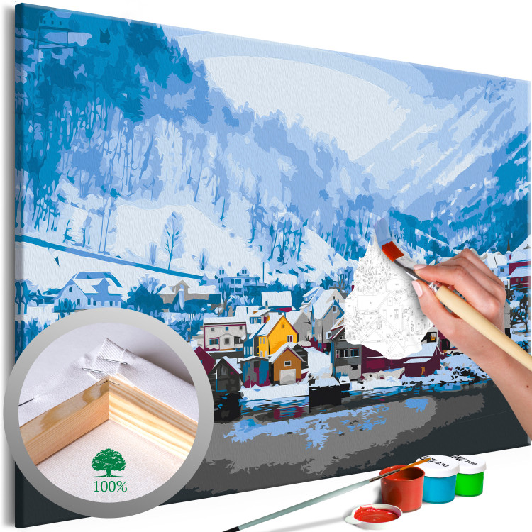 Paint by Number Kit Norwegian Climate 131871