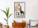 Poster TV Giraffe - abstract black animal holding an antenna 132271 additionalThumb 17