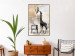 Poster TV Giraffe - abstract black animal holding an antenna 132271 additionalThumb 14