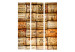 Room Divider Along the Wine Trail (3-piece) - composition in retro illustrations and writings 132771 additionalThumb 3
