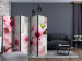 Room Divider Screen Blooming Cherry - Pink Blossoms II - cherry blossoms on a light background 133971 additionalThumb 4