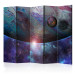 Folding Screen In Orbit II - fantasy and abstract landscape of space and planets 134071