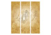 Room Divider Dragon (3-piece) - composition in golden oriental ornaments 134271 additionalThumb 7