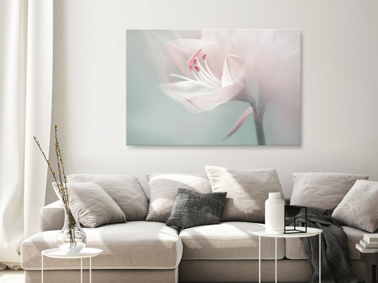 Canvas Art Print Mysterious Place (1-piece) Wide - flower in pastel color 134471 additionalImage 3
