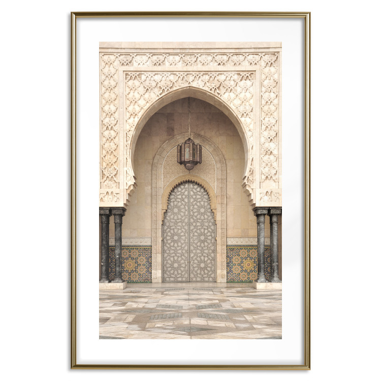 Poster Palace Gates - architecture with patterned gate and black columns 134771 additionalImage 14