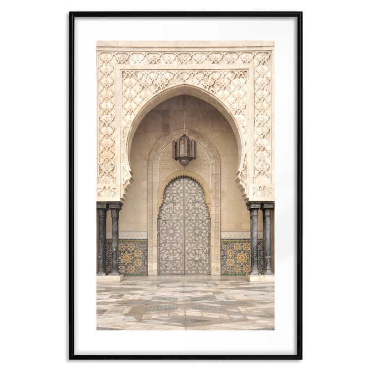 Poster Palace Gates - architecture with patterned gate and black columns 134771 additionalImage 15