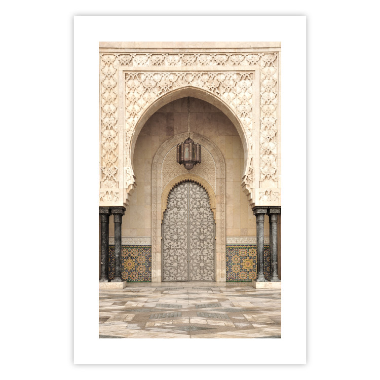 Poster Palace Gates - architecture with patterned gate and black columns 134771 additionalImage 19