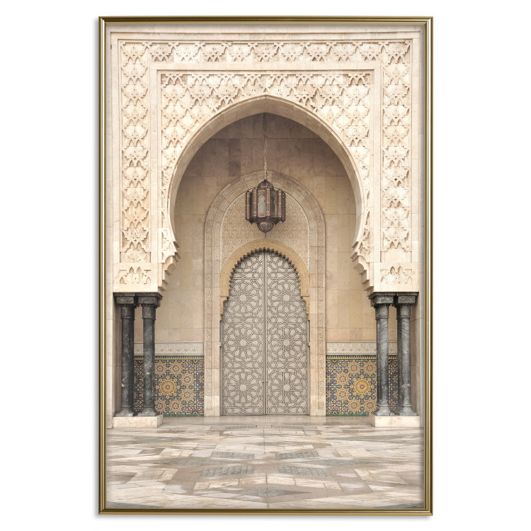 Poster Palace Gates - architecture with patterned gate and black columns 134771 additionalImage 17