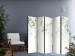 Room Divider Screen Rose Waterfall - Second Variant II (5-piece) - Plant pattern in flowers 136171 additionalThumb 4