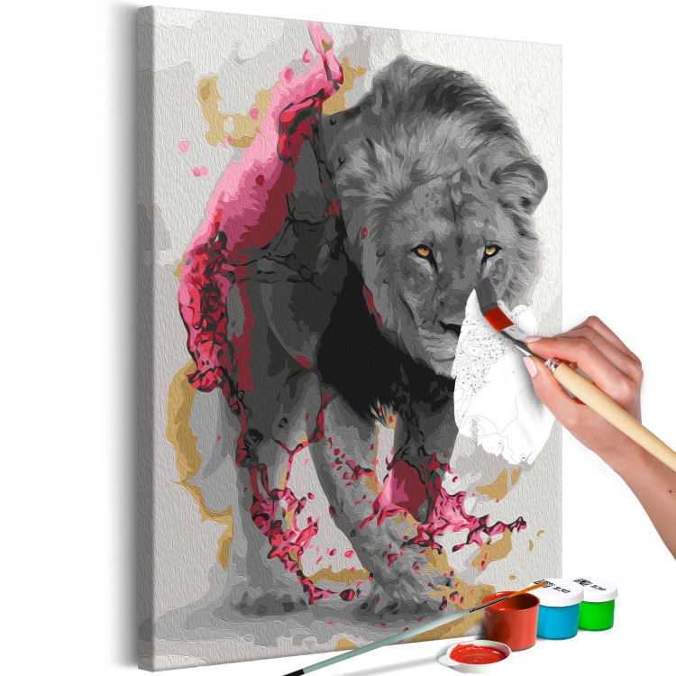 Paint by Number Kit Silky Lion 142571 additionalImage 6