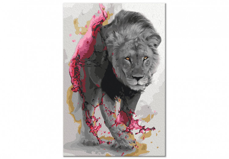 Paint by Number Kit Silky Lion 142571 additionalImage 3