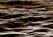 Canvas Seascape (1-piece) - sepia waves and bright sky 143871 additionalThumb 4