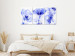 Canvas Blue Flowers (3-piece) - plants painted with watercolors and ink 145171 additionalThumb 3