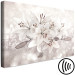 Canvas Blooming Lilies (1-piece) - beige flowers on a cream-white background 145271 additionalThumb 6