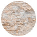 Round wallpaper Decorative Stone - Natural Wall of Sandstone Tiles 149171 additionalThumb 1