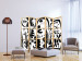 Room Divider Composition of black geometric shapes II [Room Dividers] 150871 additionalThumb 6