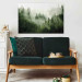 Large canvas print Mountain Forest - View of Green Coniferous Trees Covered With Fog [Large Format] 151171 additionalThumb 3