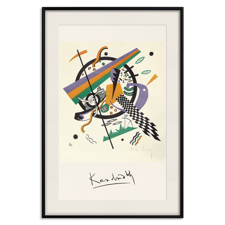 Poster Small Worlds - Kandinsky’s Abstraction Full of Colorful Shapes 151671 additionalImage 24