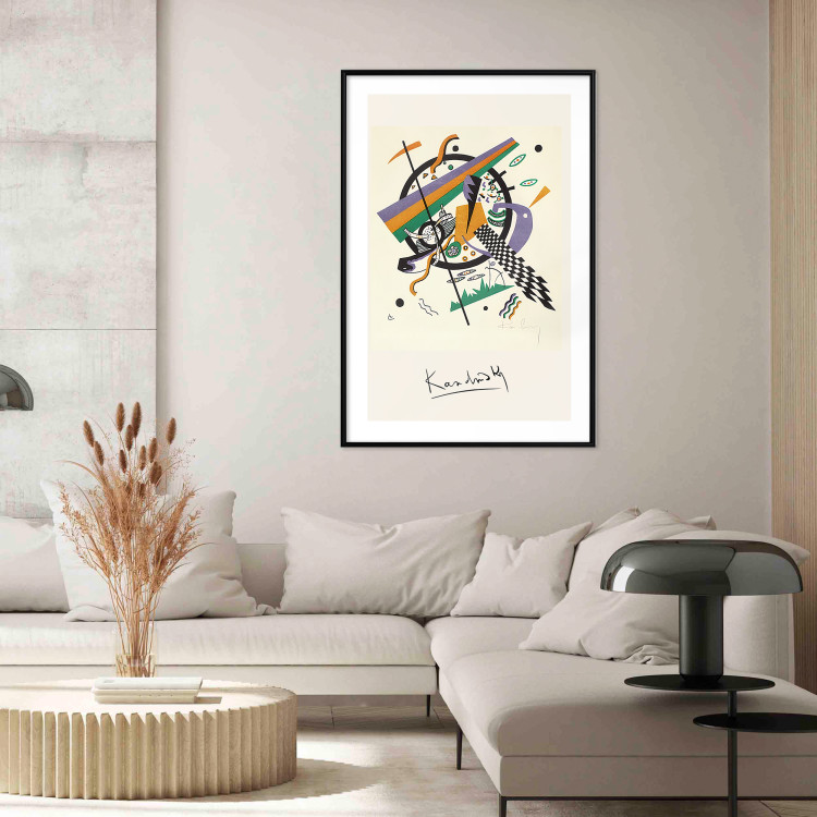 Poster Small Worlds - Kandinsky’s Abstraction Full of Colorful Shapes 151671 additionalImage 13