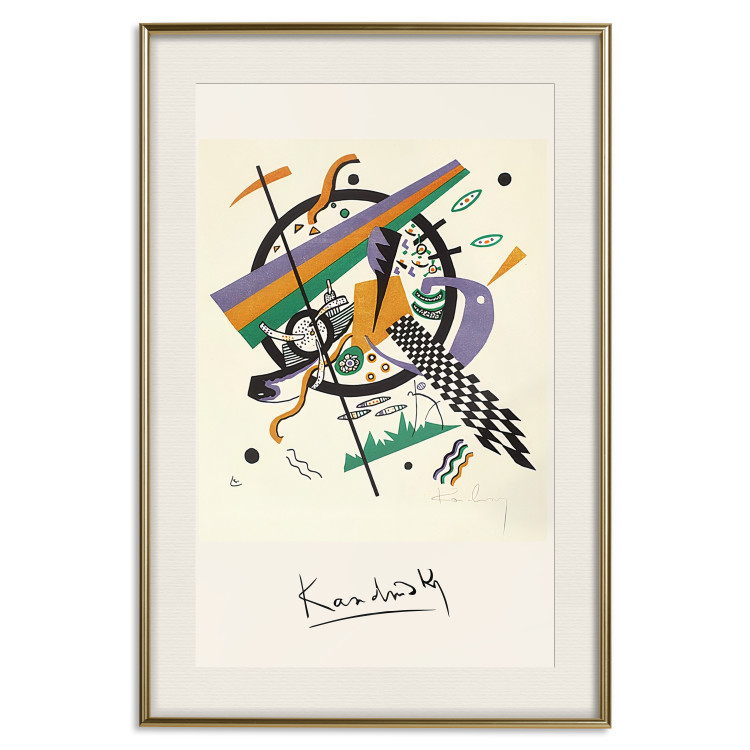 Poster Small Worlds - Kandinsky’s Abstraction Full of Colorful Shapes 151671 additionalImage 26