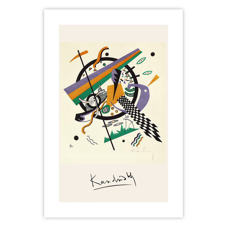 Poster Small Worlds - Kandinsky’s Abstraction Full of Colorful Shapes 151671 additionalImage 19