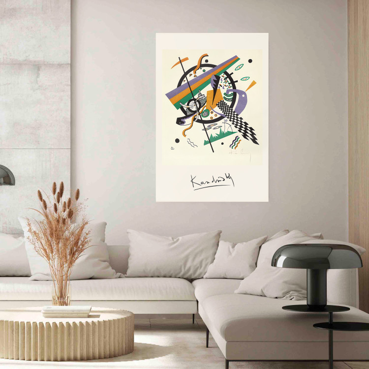 Poster Small Worlds - Kandinsky’s Abstraction Full of Colorful Shapes 151671 additionalImage 21
