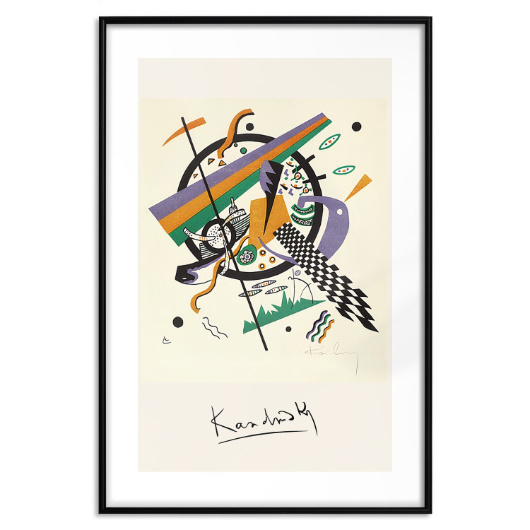 Poster Small Worlds - Kandinsky’s Abstraction Full of Colorful Shapes 151671 additionalImage 23