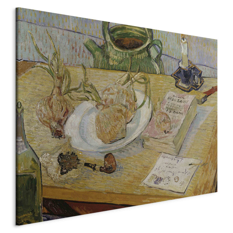 Art Reproduction Still Life with Drawing Board, Pipe, Onions and Sealing-Wax 152571 additionalImage 2