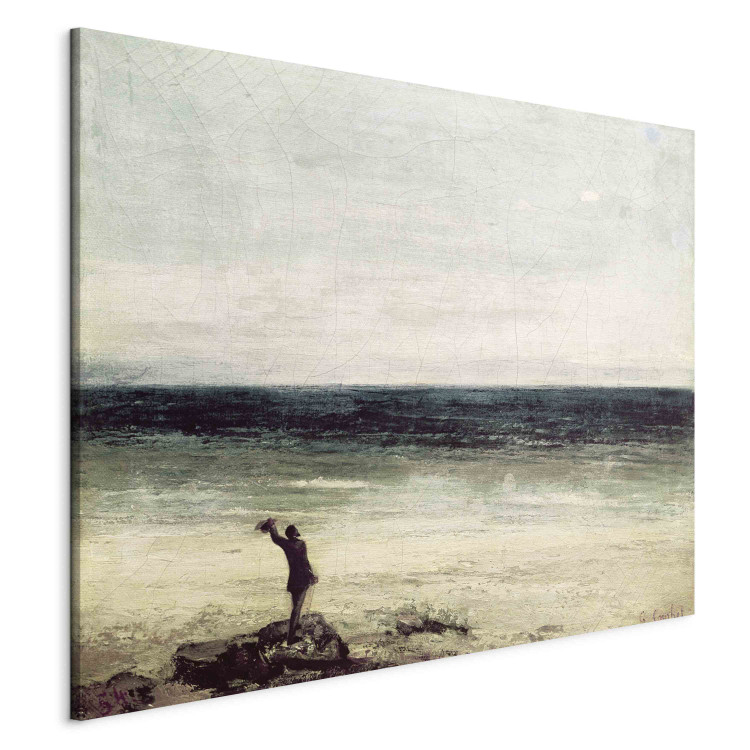 Reproduction Painting The Artist on the Seashore at Palavas 153371 additionalImage 2