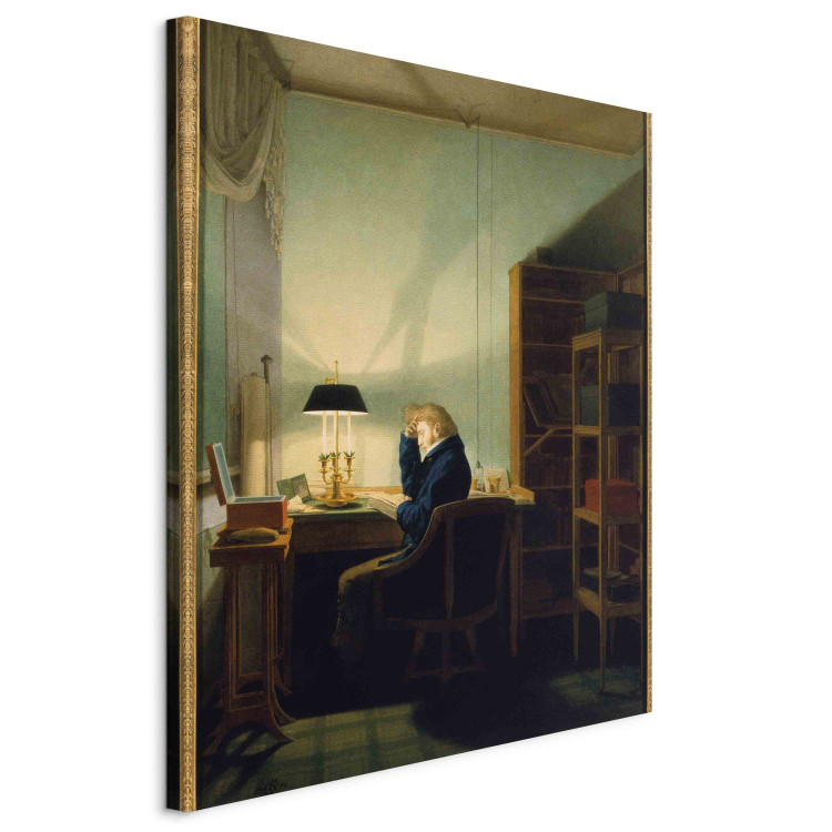 Reproduction Painting Man reading by Lamplight 156371 additionalImage 2