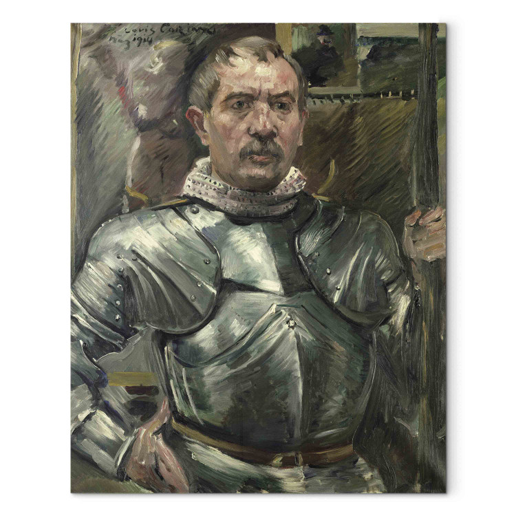 Art Reproduction Self portrait in armour 156971
